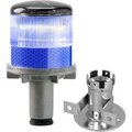 Tapco 3337-00004 Solar Powered LED Strobe Lights, Blue Bulb 3337-00004
